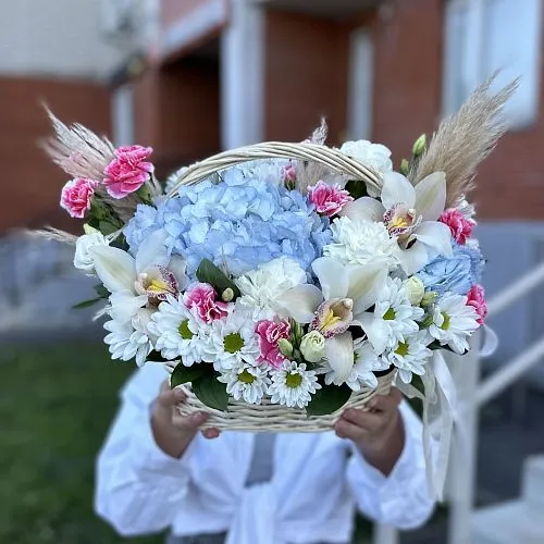 Фото Букет "Небесная лазурь"