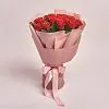 Фото Букет из 25 ярко-красных роз (40 см)