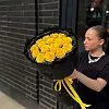 Фото Букет из роз «Розовый рассвет»