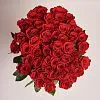 Фото 53 красные розы (60 см)