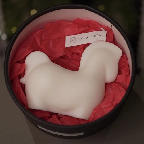 Фото Формовая свеча "ЛОШАДКА"