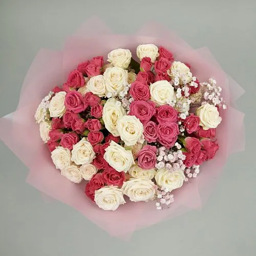 Фото Букет «Романтичные розы»