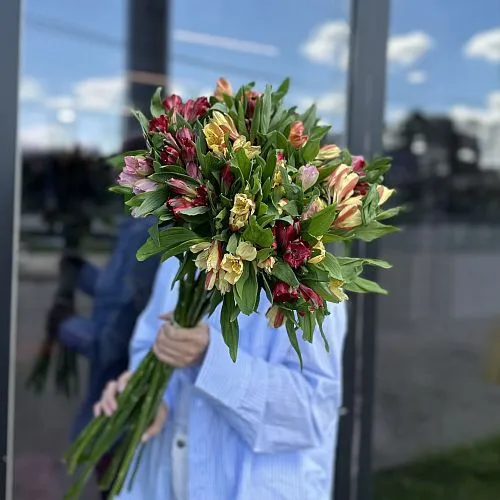 Фото Букет "Нежный шелк"