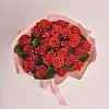 Фото Букет из 25 ярко-красных роз (40 см)