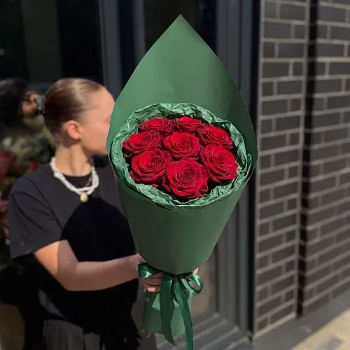 Фото Букет из роз «Сияние весны»