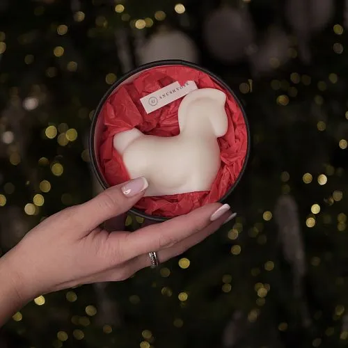 Фото Формовая свеча "ЛОШАДКА"