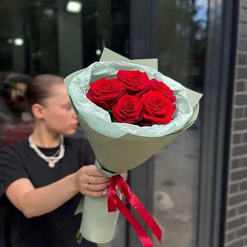 Фото Букет из роз «Сладкое признание»
