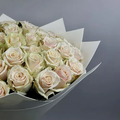 Букет из роз «Жемчужина» фото №4 Фото Букет из роз «Жемчужина»