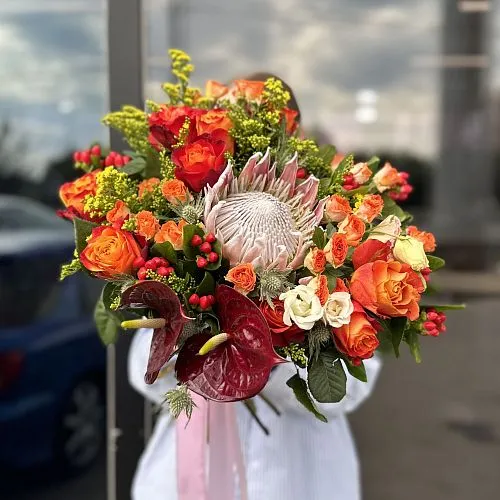 Букет "Летний сад" фото №1 Фото Букет "Летний сад"