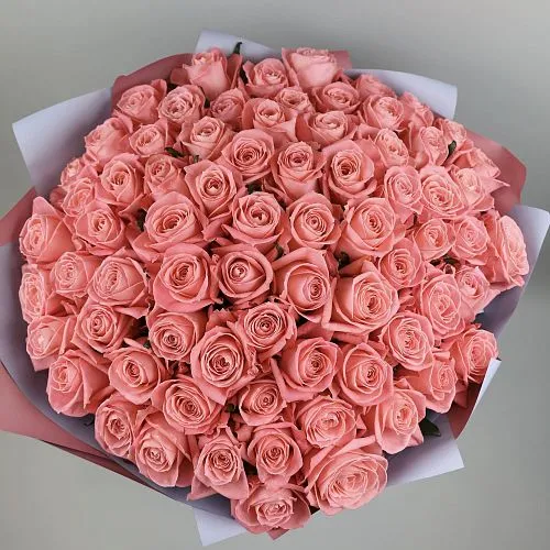 Букет из роз «Нежность лепестков» фото №2 Фото Букет из роз «Нежность лепестков»