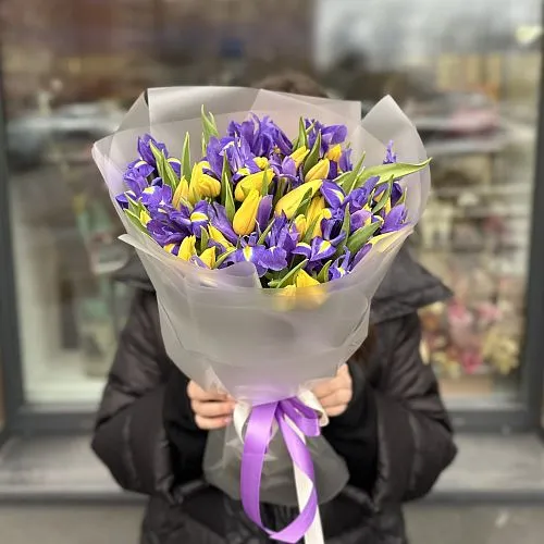 Букет "Фиолетовый бриз" фото №1 Фото Букет "Фиолетовый бриз"