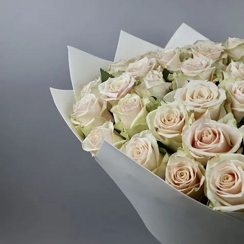 Букет из роз «Жемчужина» фото №3 Фото Букет из роз «Жемчужина»