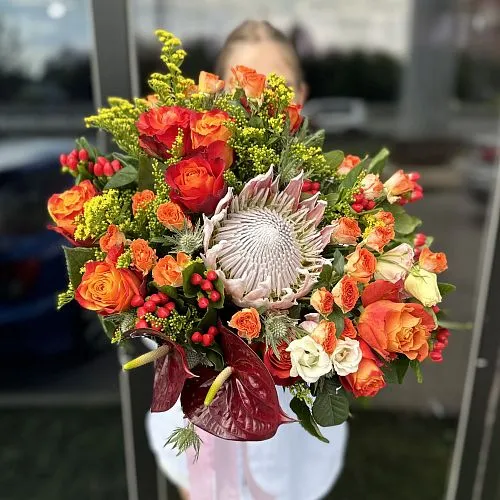 Букет "Летний сад" фото №2 Фото Букет "Летний сад"