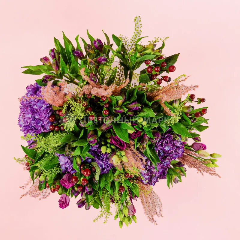 Букет в вазе «Краски лета» фото №1 Фото Букет в вазе «Краски лета»