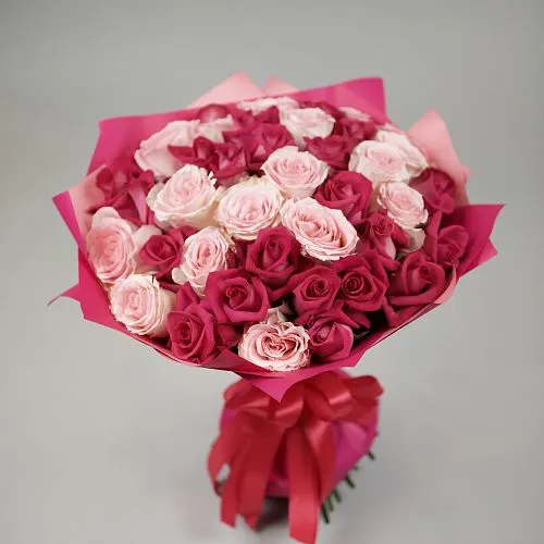 Букет из роз «Пэрис» фото №1 Фото Букет из роз «Пэрис»