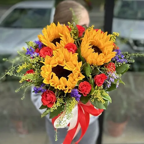 Букет "Шумный город" фото №2 Фото Букет "Шумный город"