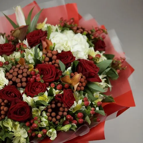 Букет «Бордо» фото №5 Фото Букет «Бордо»