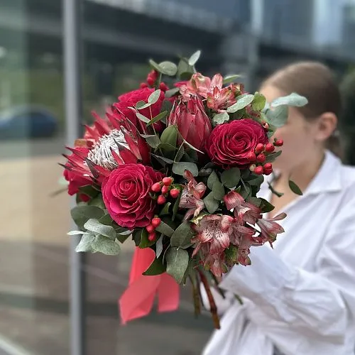 Букет "Розовый шлейф" фото №3 Фото Букет "Розовый шлейф"