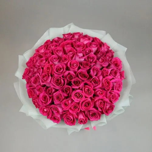 Букет из роз «Пинк» фото №2 Фото Букет из роз «Пинк»