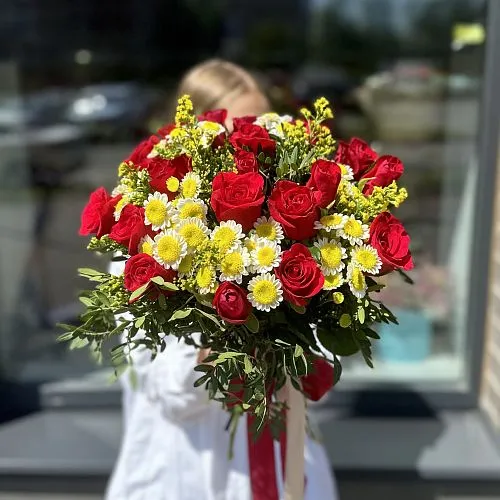 Букет "Солнечный поцелуй" фото №1 Фото Букет "Солнечный поцелуй"