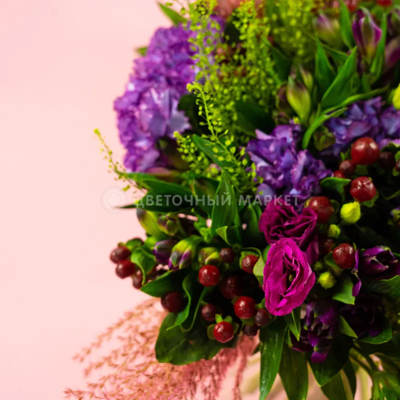 Букет в вазе «Краски лета» фото №2 Фото Букет в вазе «Краски лета»