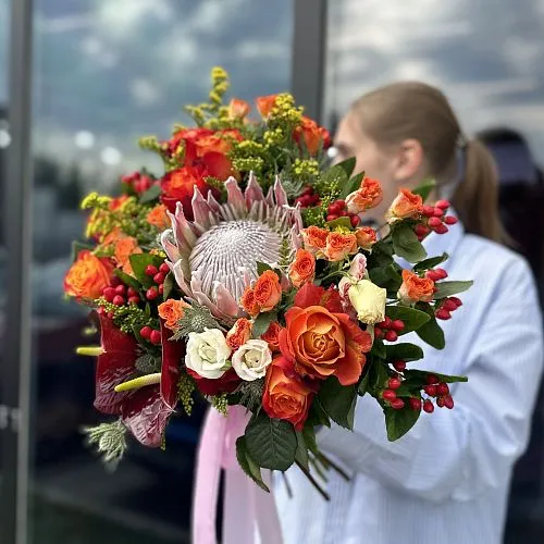 Букет "Летний сад" фото №3 Фото Букет "Летний сад"