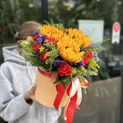 Букет "Шумный город" фото №4 Фото Букет "Шумный город"