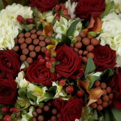 Букет «Бордо» фото №4 Фото Букет «Бордо»