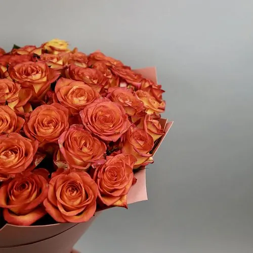 Букет из роз «Апельсиновое утро» фото №4 Фото Букет из роз «Апельсиновое утро»