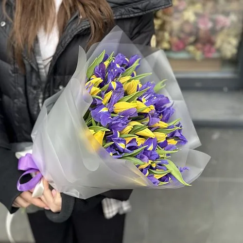 Букет "Фиолетовый бриз" фото №4 Фото Букет "Фиолетовый бриз"