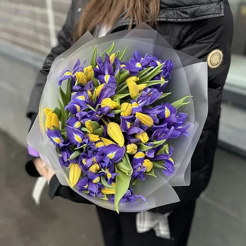 Букет "Фиолетовый бриз" фото №2 Фото Букет "Фиолетовый бриз"